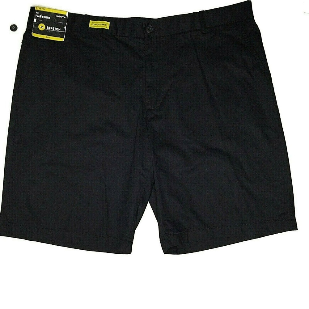 Claiborne Comfort Waist Flat Front Shorts Size 40